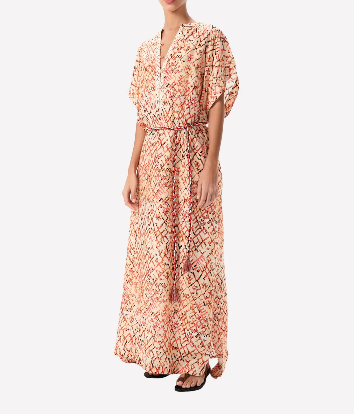 Lafinur Fenny Maxi Dress in Ethnic Brick