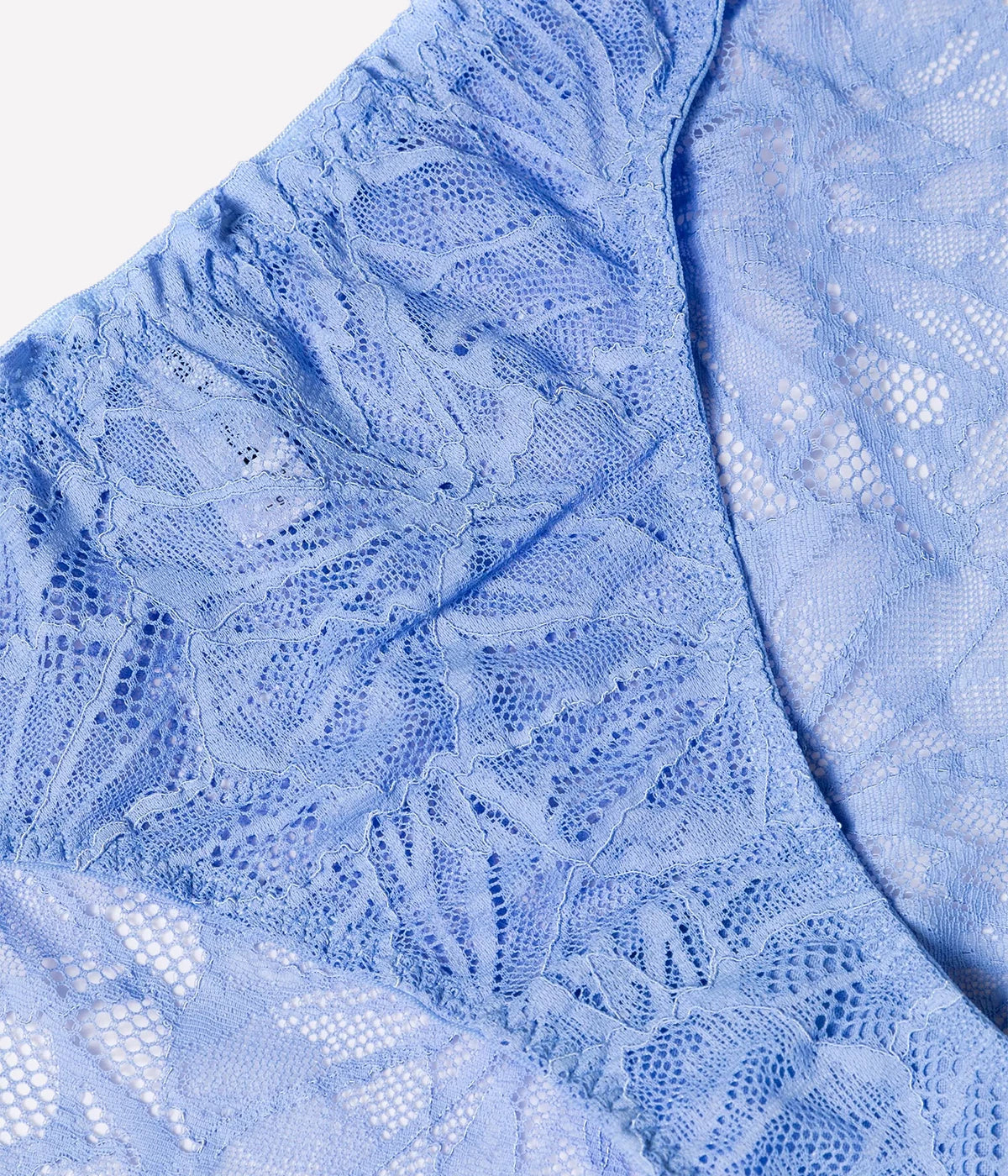 Lena Graphic Lace Knicker in Cornflower