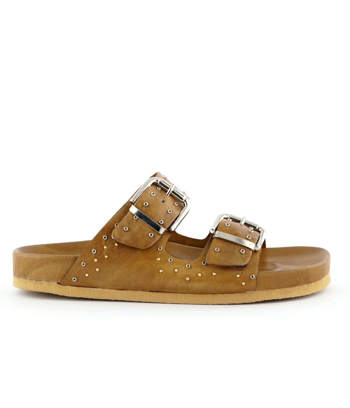 The Lexi 21 Sandals in Noce are the epitome of understated elegance. Designed with Italian leather, these sandals feature adjustable buckles and polished studs and eyelets, ensuring a modern and versatile look. Perfect for both casual and semi-formal occasions, The Lexi 21 Sandals are a timeless addition to your wardrobe.