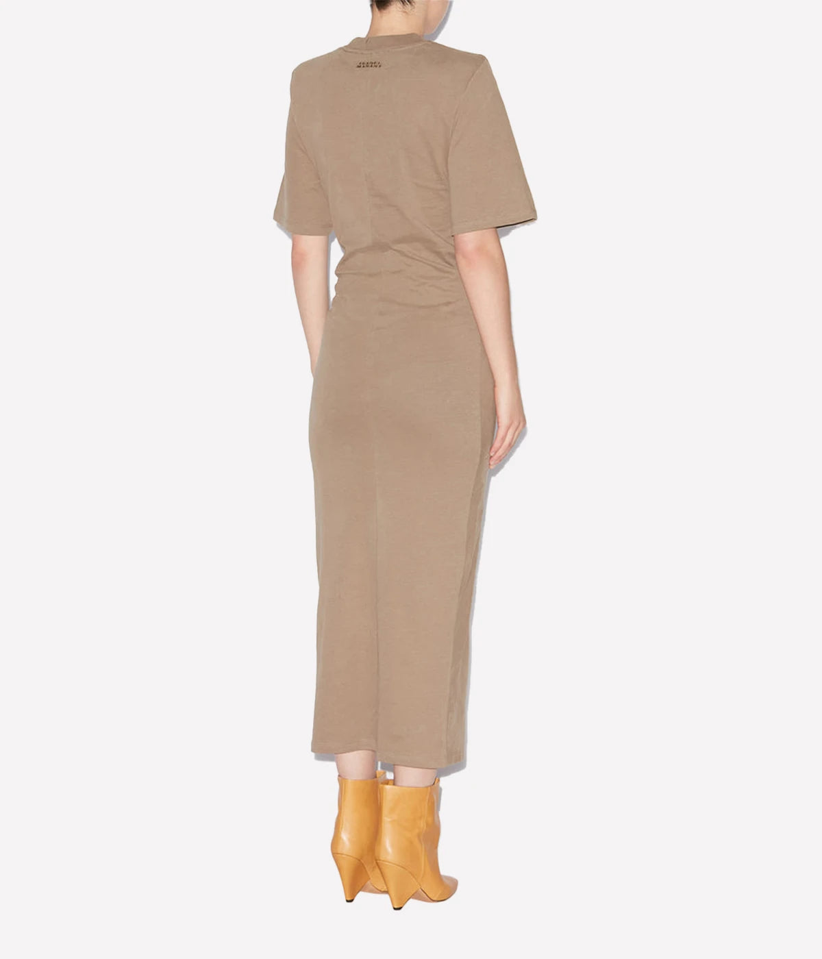 Lexia Dress in Light Khaki