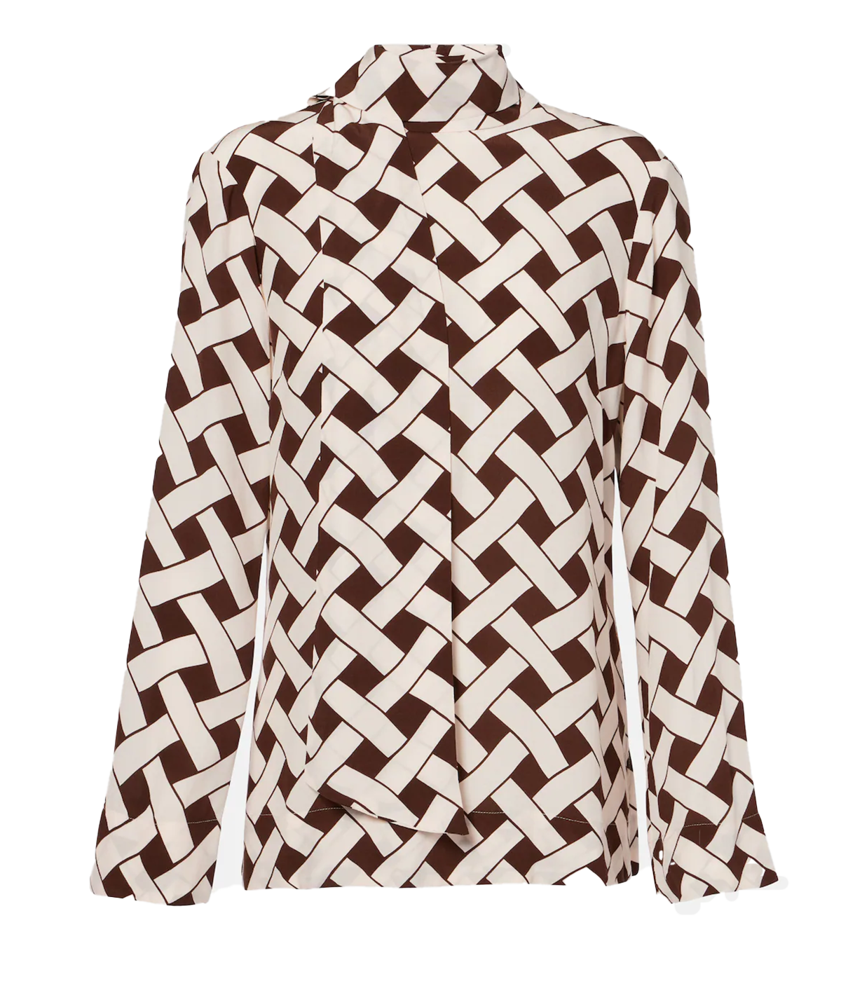 Libra Top in Diamond Wave Chocolate