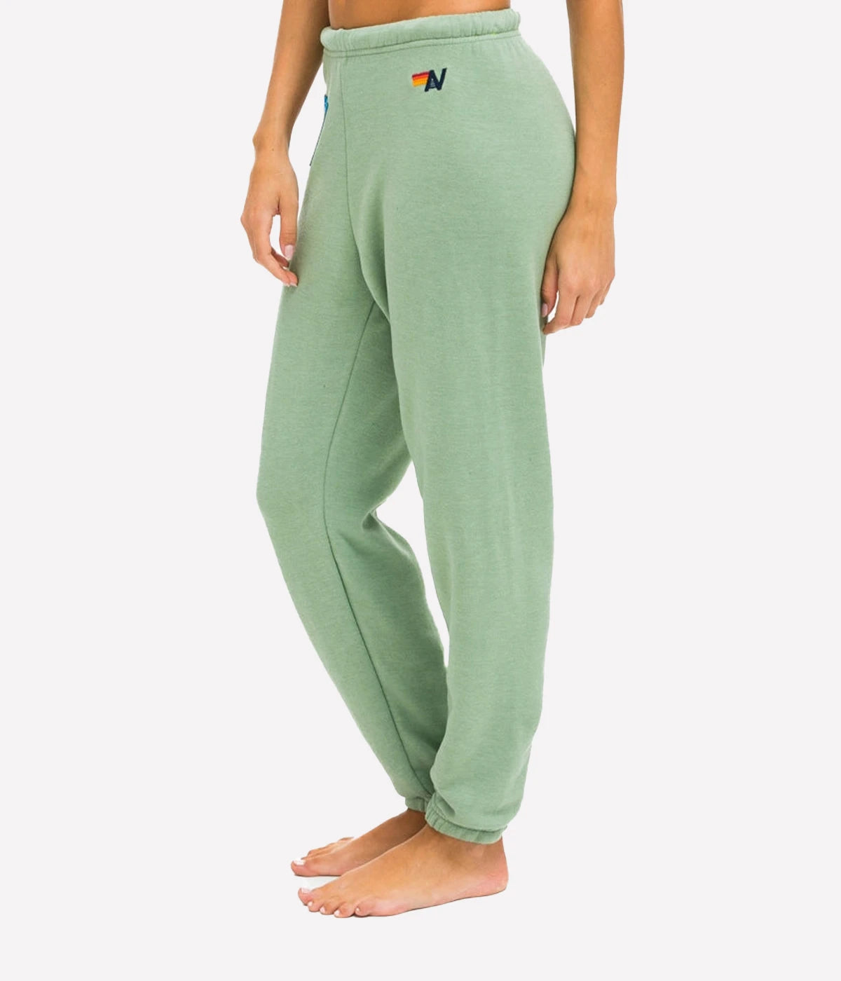 Logo Sweatpant in Sage