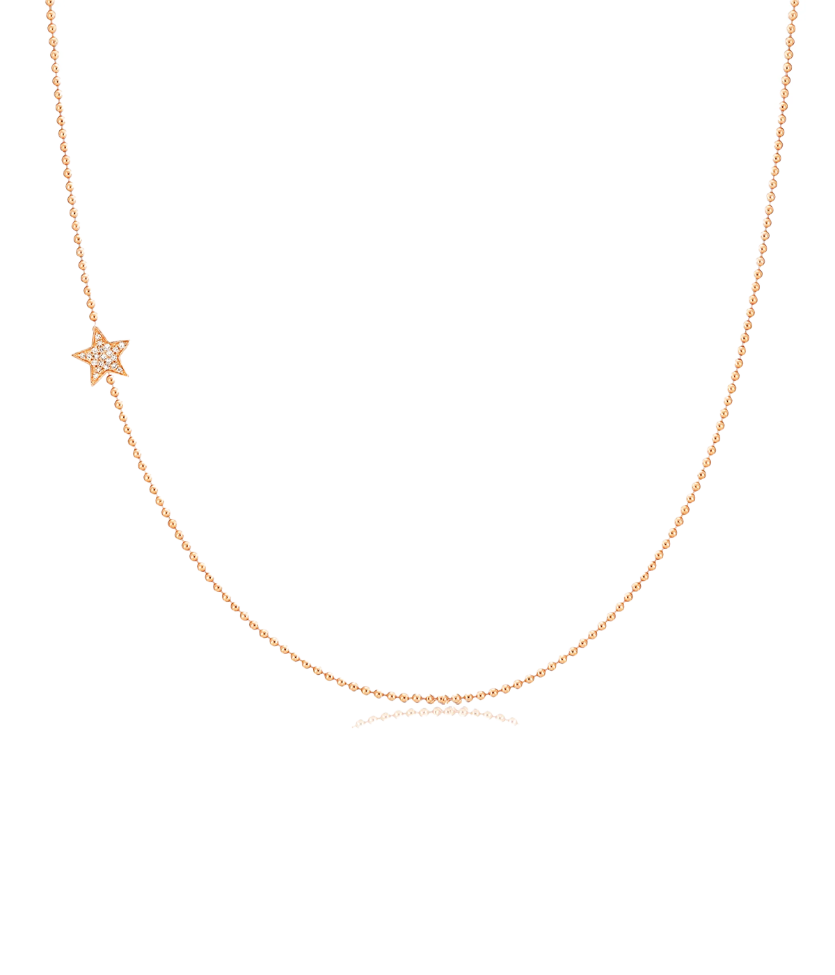 Maya Brenner Star Rose Gold Necklace