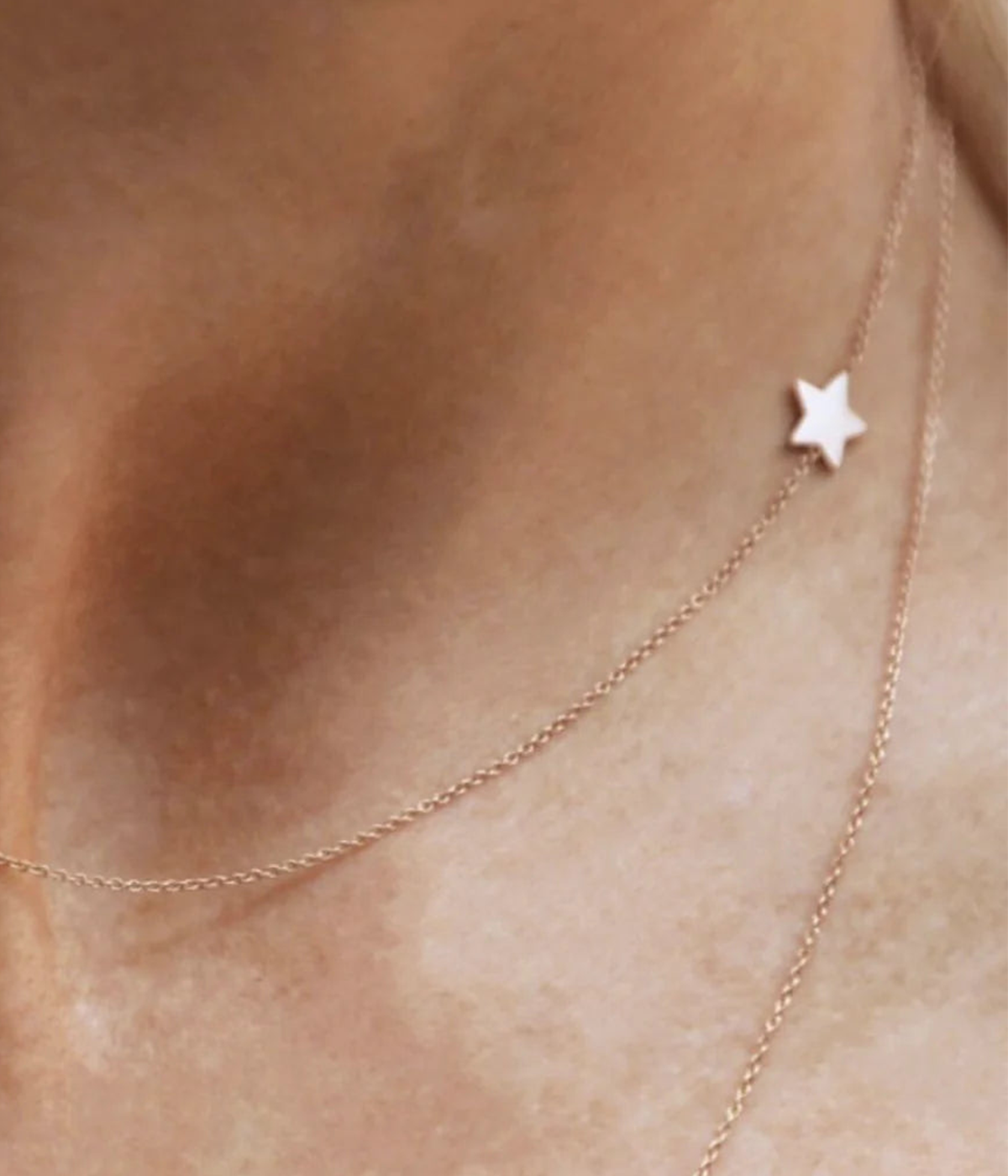 Maya Brenner Star Rose Gold Necklace