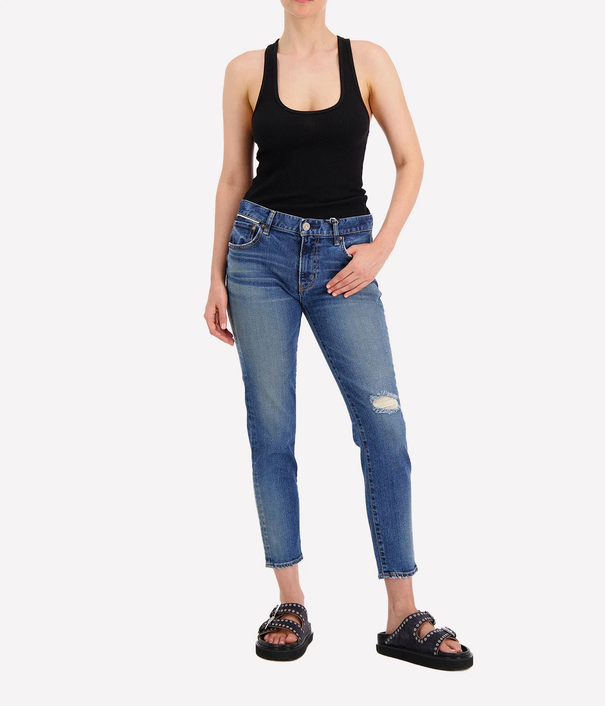 MV Garner Skinny Jean in Blue