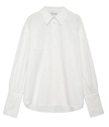 Maxine Shirt in White – Calexico