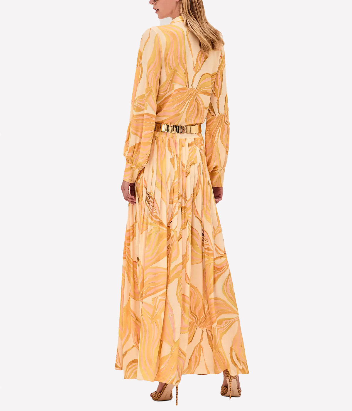 Mazzara Dress in Amber Lilly