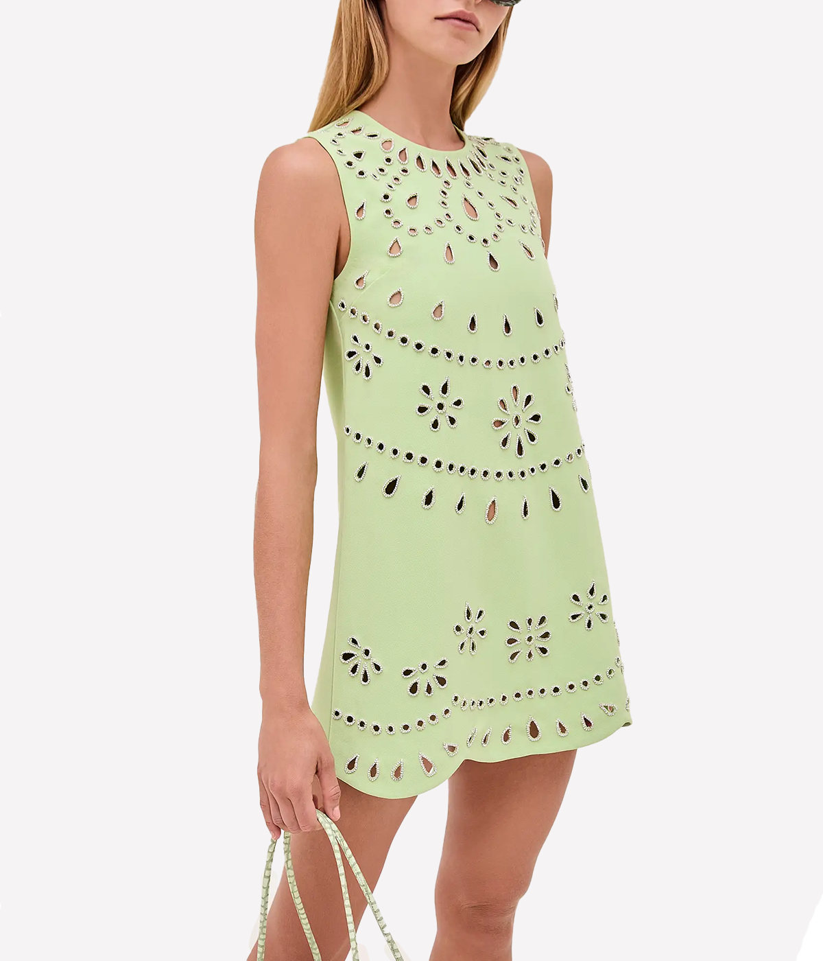 Adilyn Dress in Lilly Green