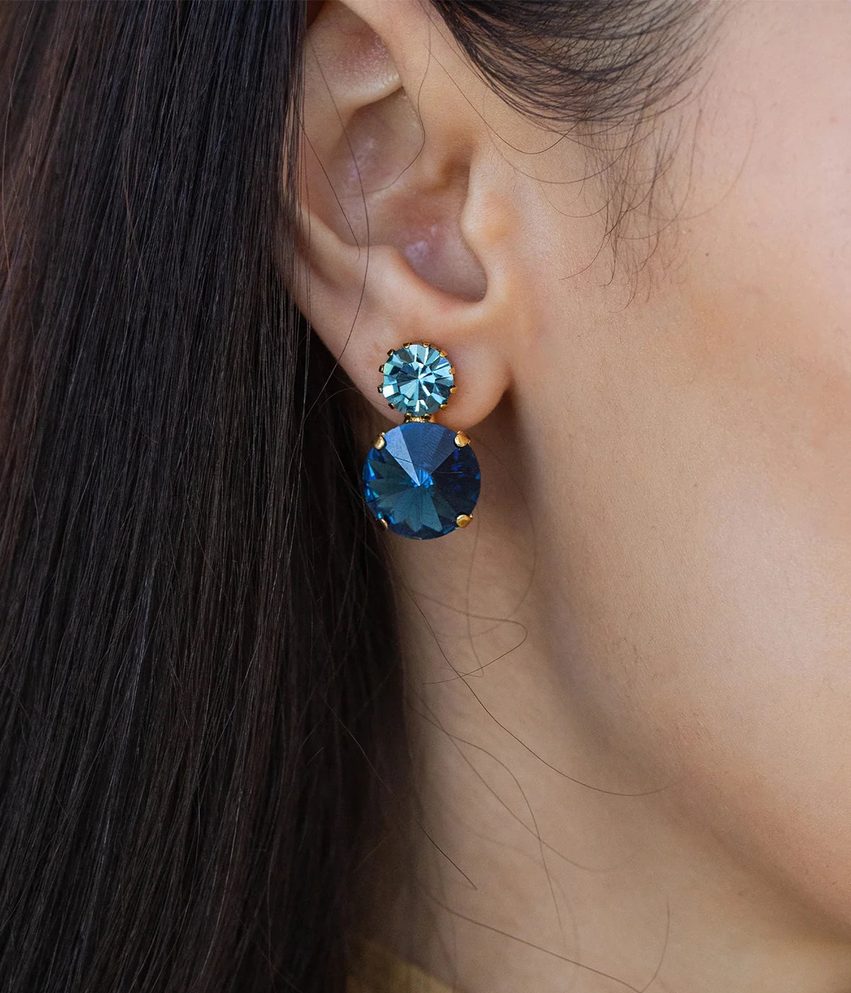 Myrla Earrings in Lagoon