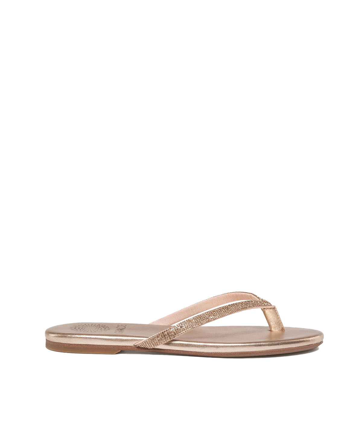 Sunset Sandal in Champagne Crystal