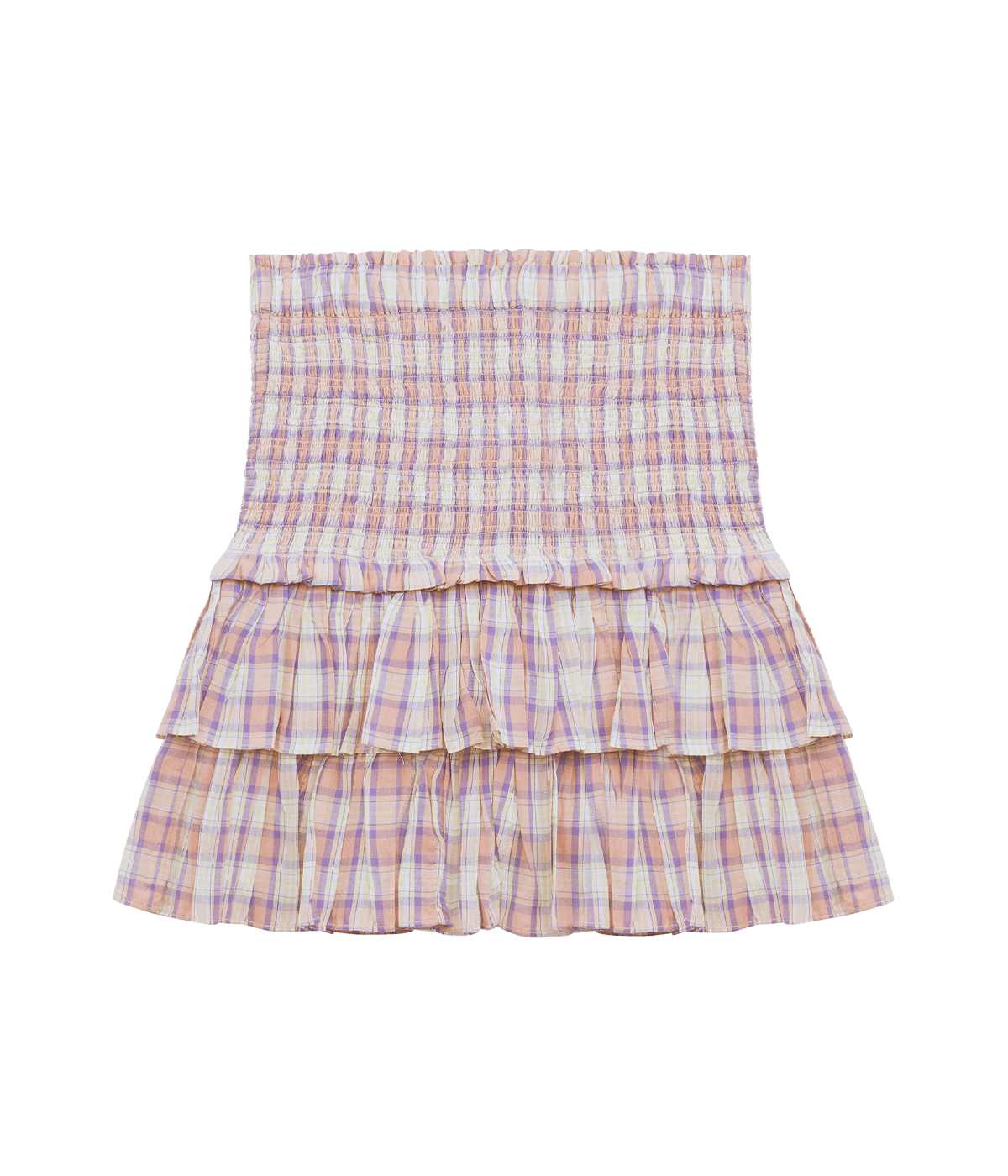 Naomi Skirt in Antik Pink & Yellow