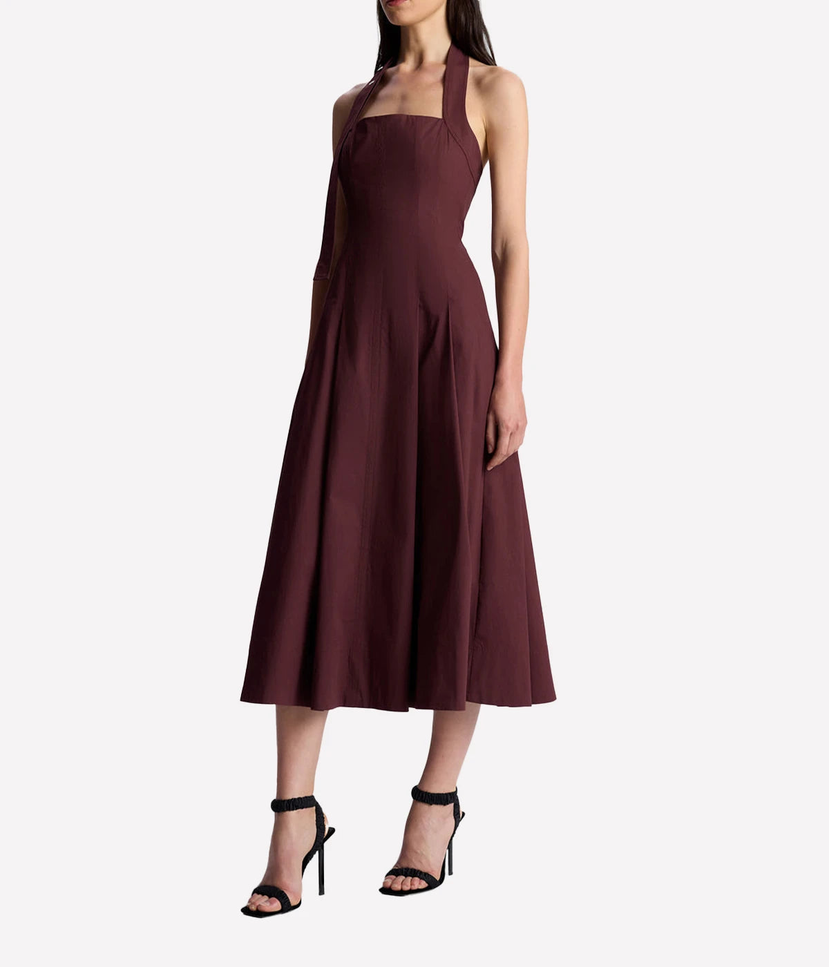 Natalie Dress in Carob