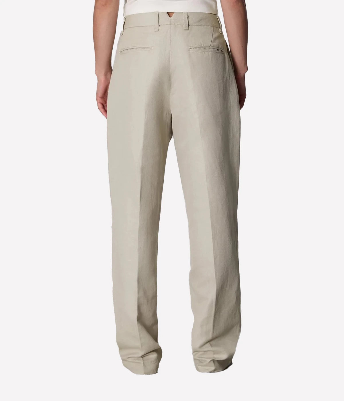 Newman Linen Pant in Sand