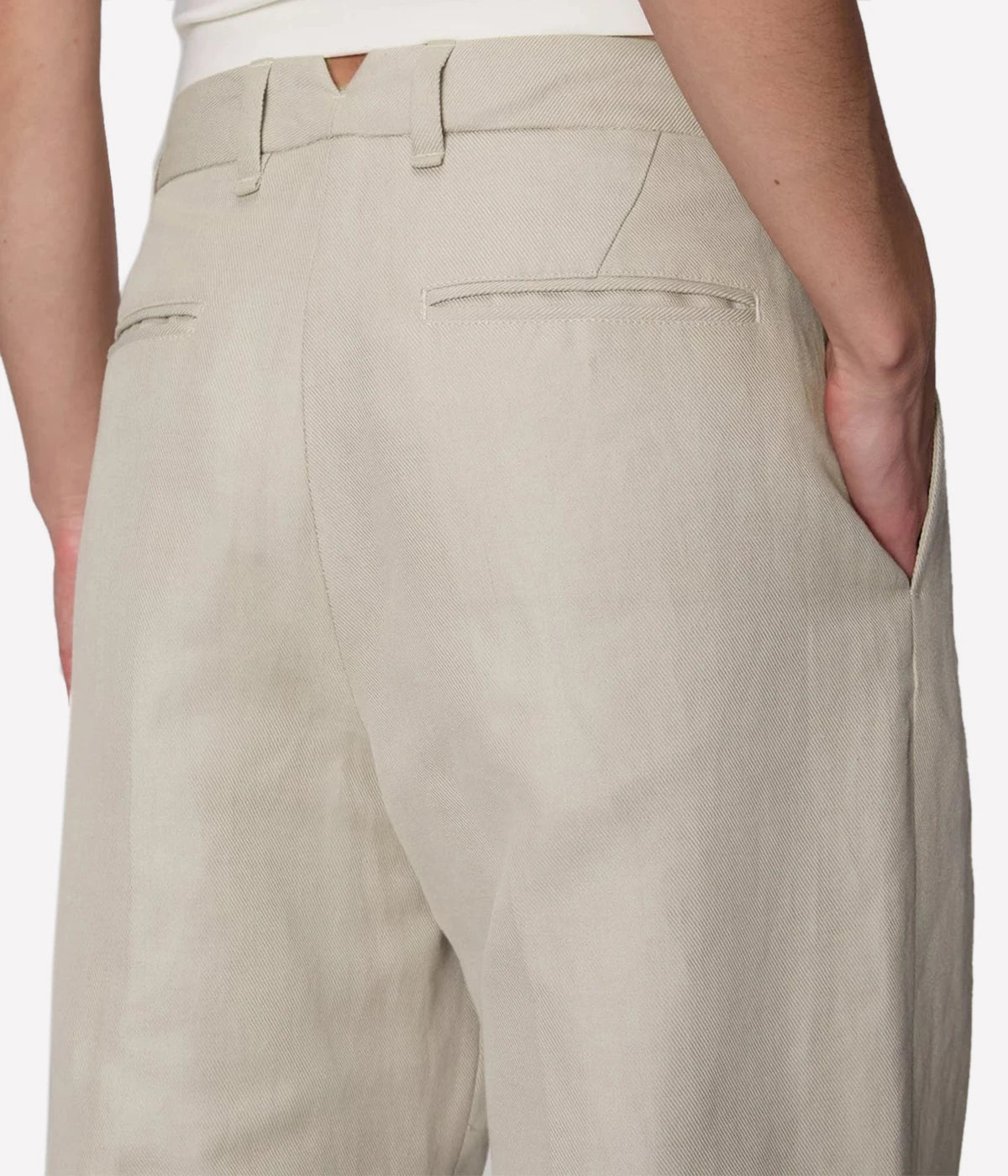 Newman Linen Pant in Sand