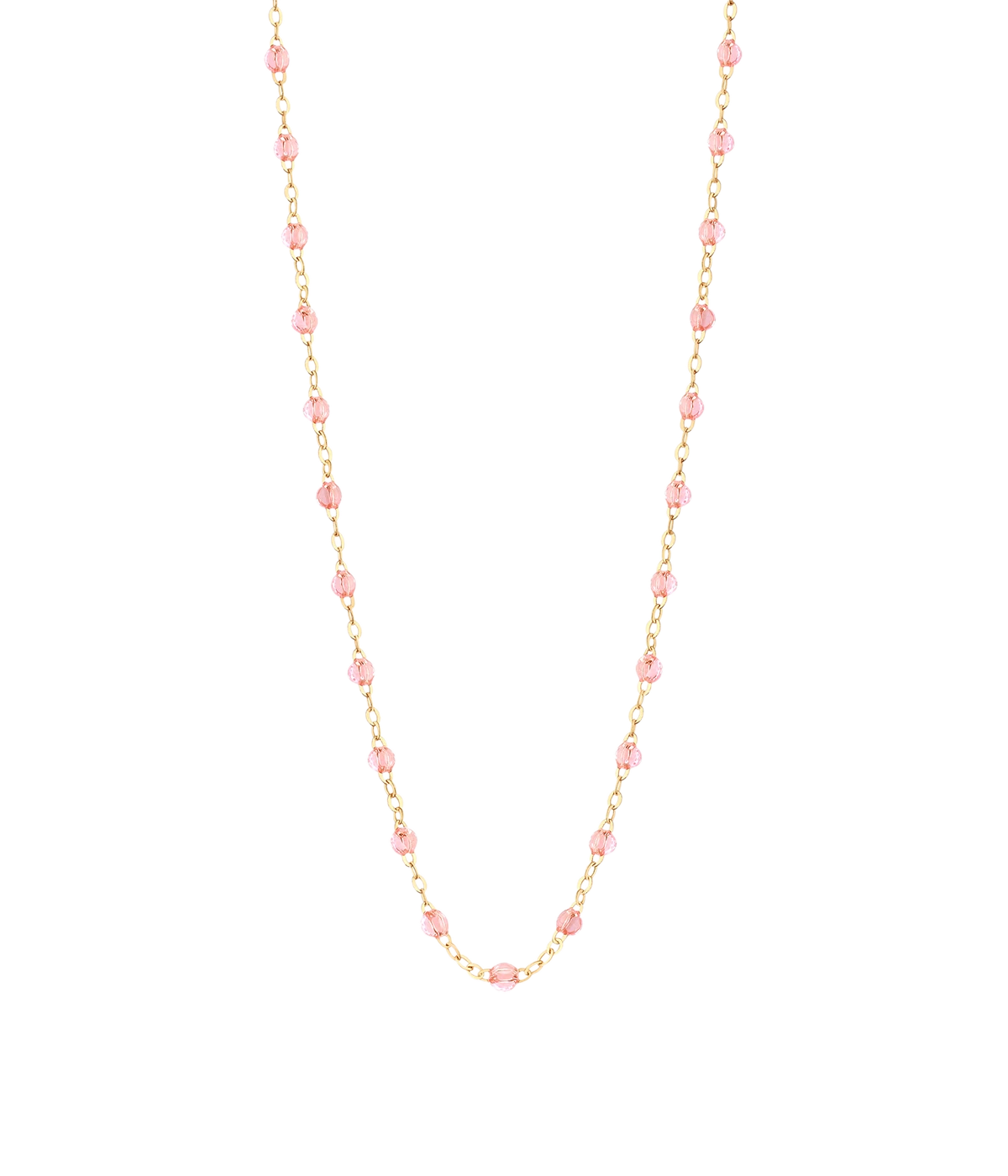 Classic Gigi Necklace in 18K Yellow Gold Rose