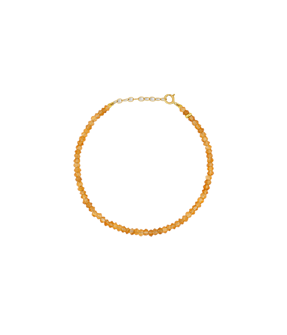 Precious Stone Bracelet in Citrine