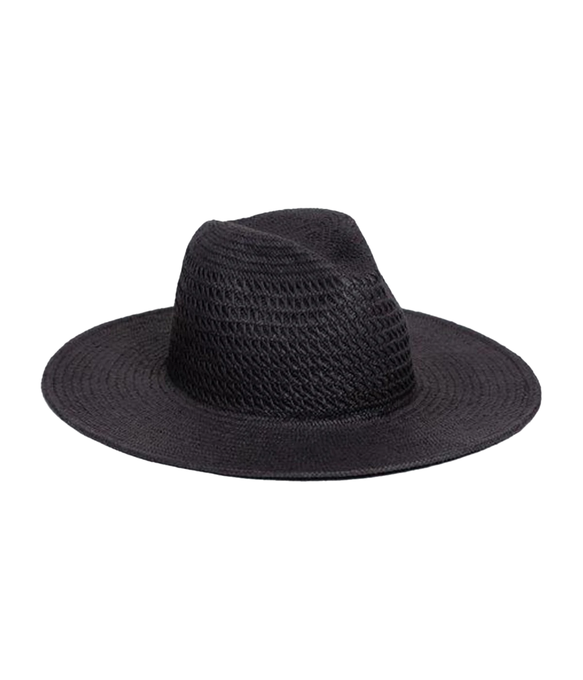 Luxe Packable Hat in Black