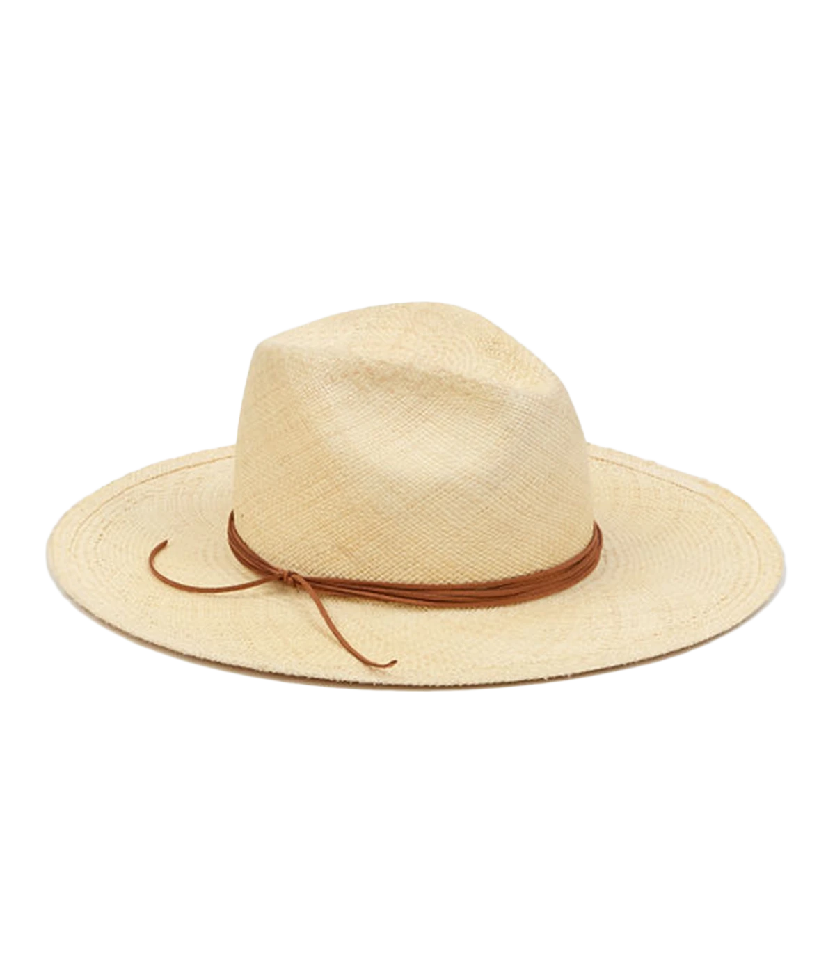 Jill Panama Hat in Natural Tobacco