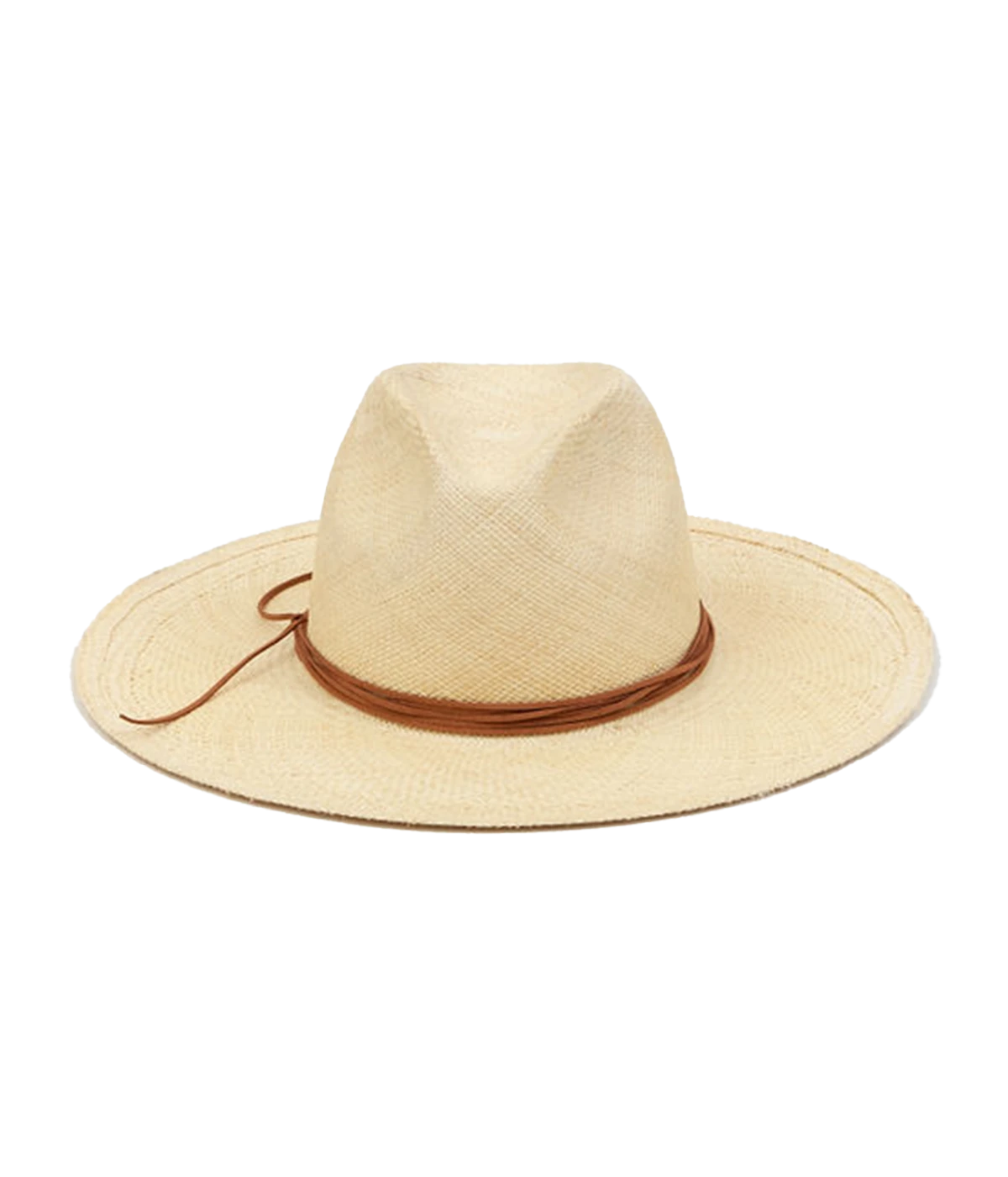 Jill Panama Hat in Natural Tobacco