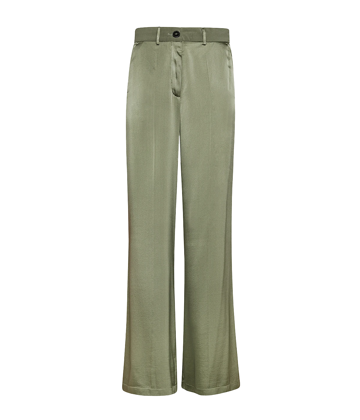 Silk Sartorial Pant in Olive