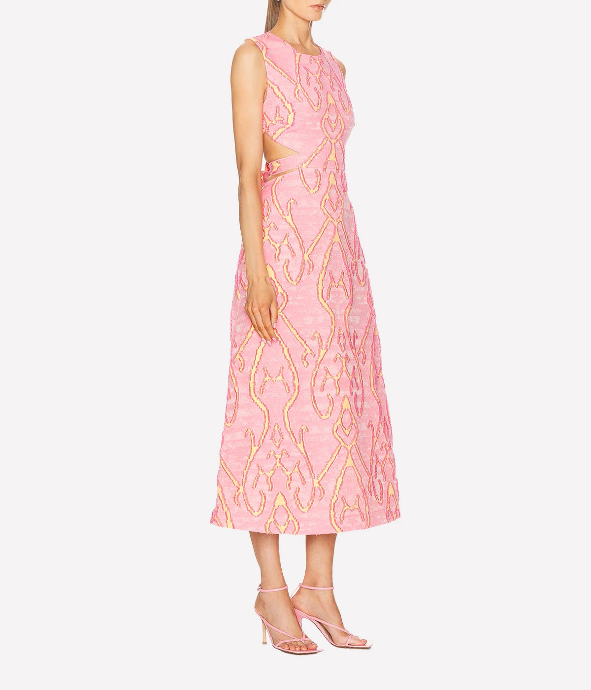 Silvoi Dress in Rose Bloom