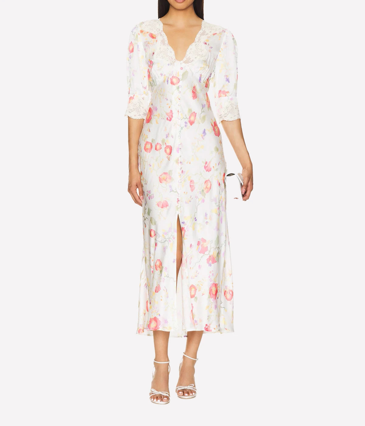 Simone Dress in Water Blossom