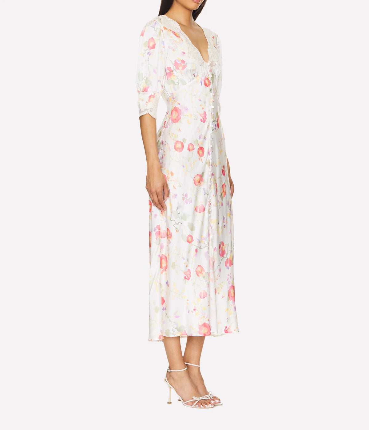 Simone Dress in Water Blossom