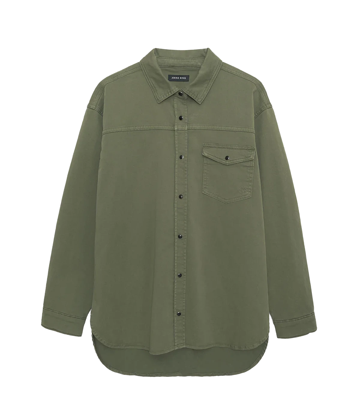 Sloan Shirt in Green Calexico