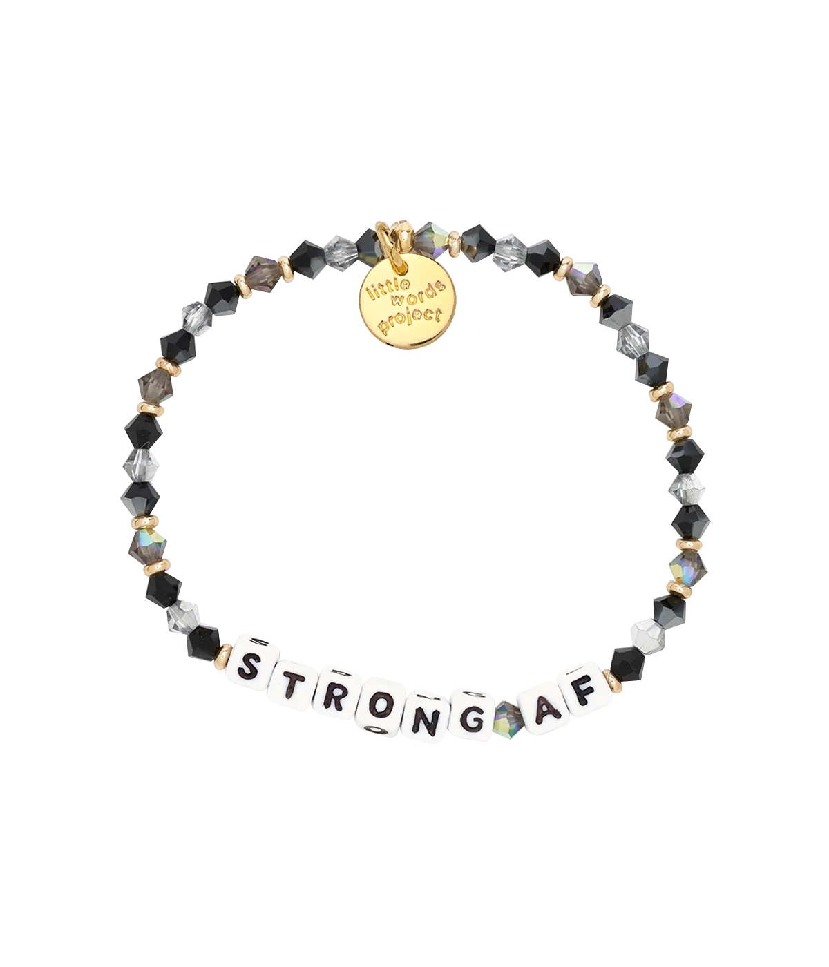 Strong AF Bracelet in Black Ice