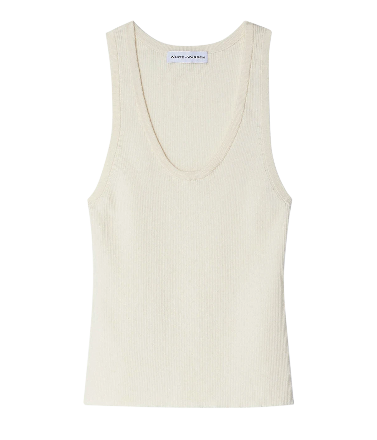 Superfine Merino Tank Top in Ivory