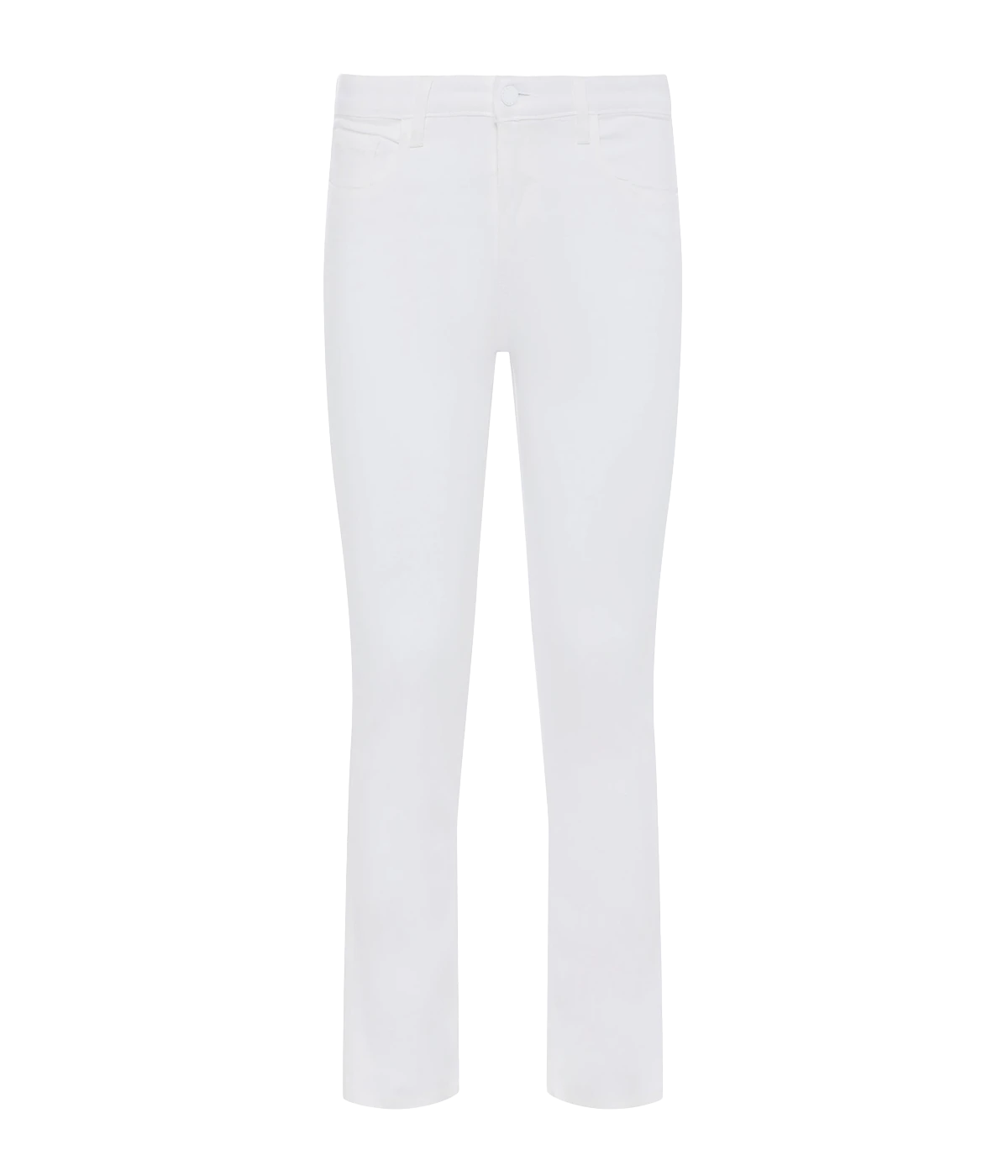 Tati H/R Crop Jean in Blanc Coated