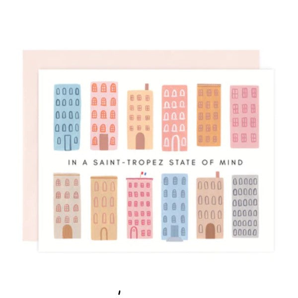 Saint Tropez State of Mind Card