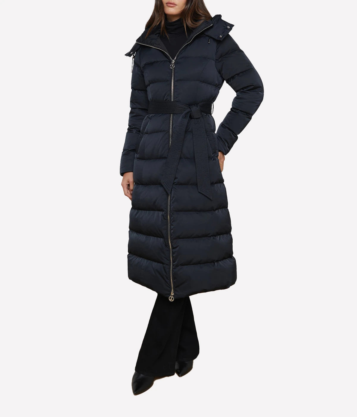 Whistler Maxi Puffer in Black