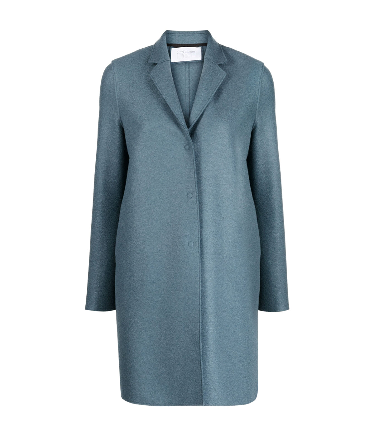 Women Cocoon Coat in Mineral Grey