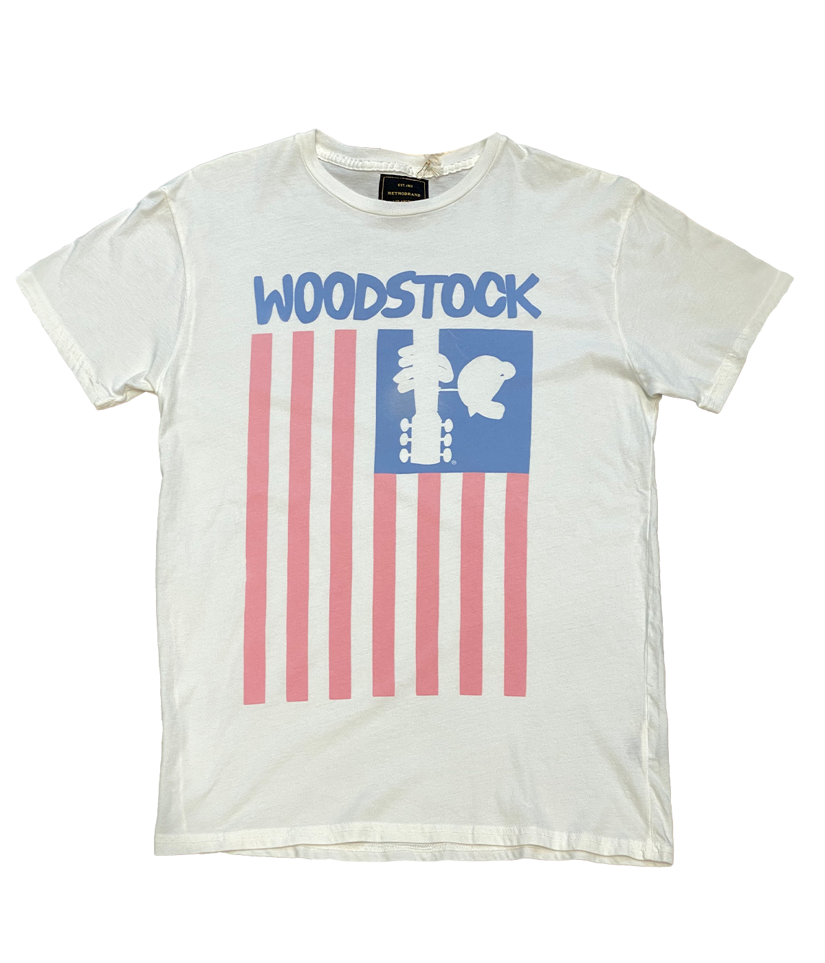 Woodstock Tee in Antique White