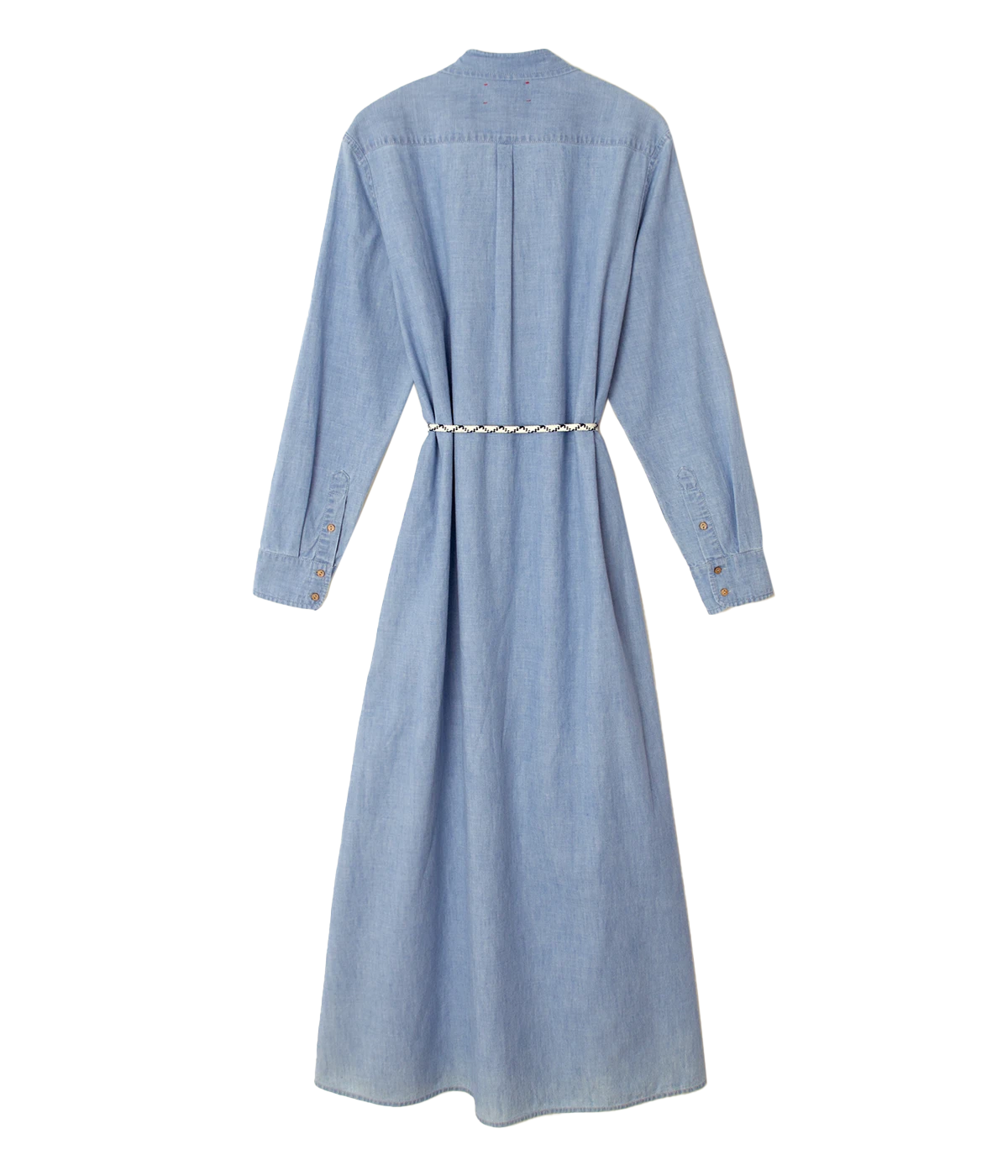 Bowden Dress in Dusty Blue