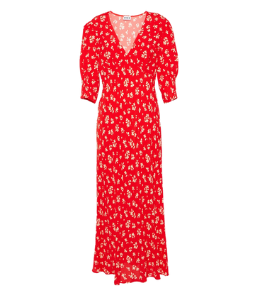 Zadie Dress in Red Floral – Calexico