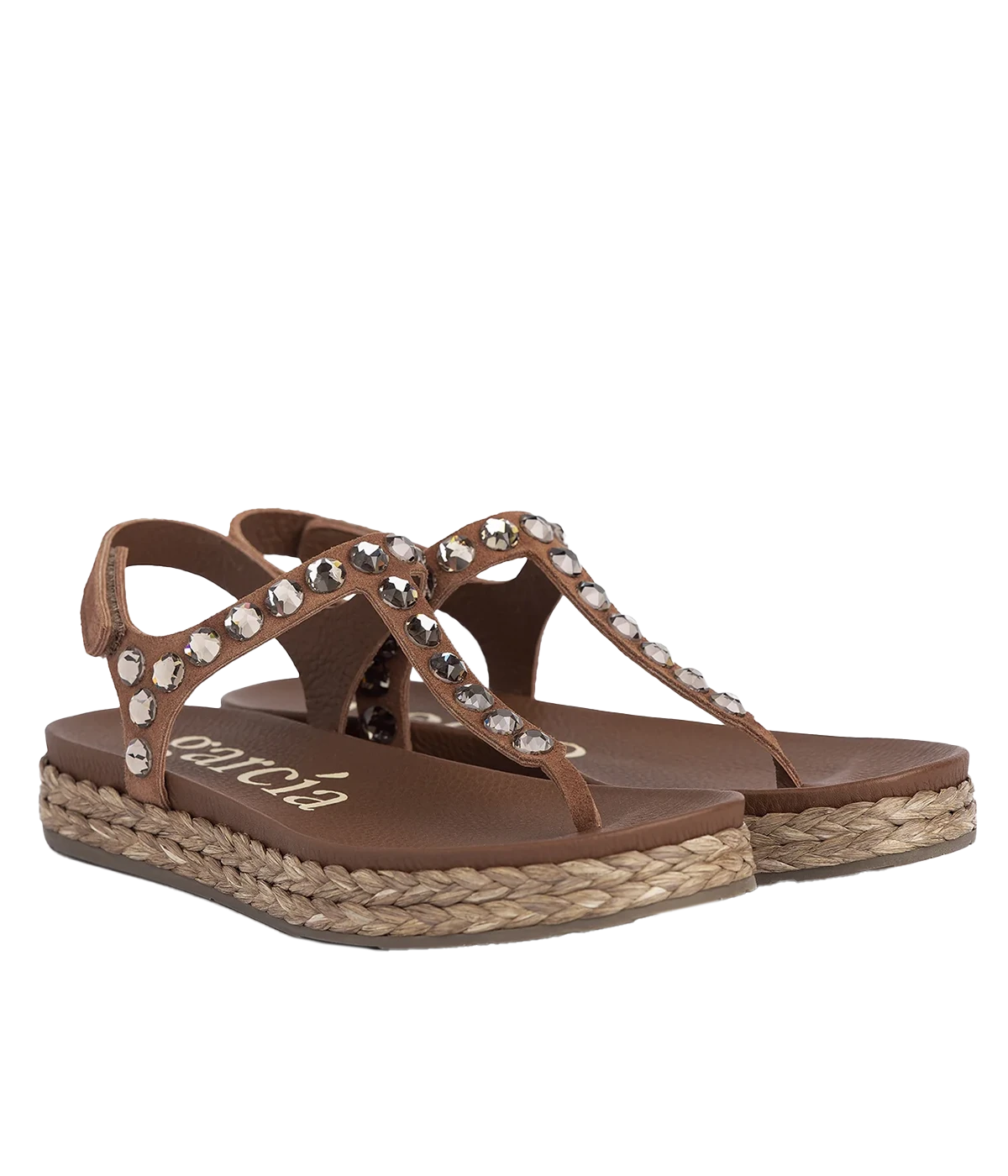 Judith Sandal in Hazelnut Castoro