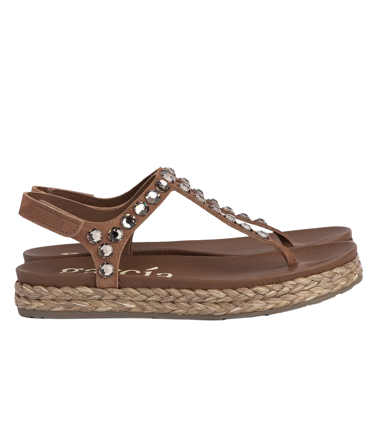 Judith Sandal in Hazelnut Castoro