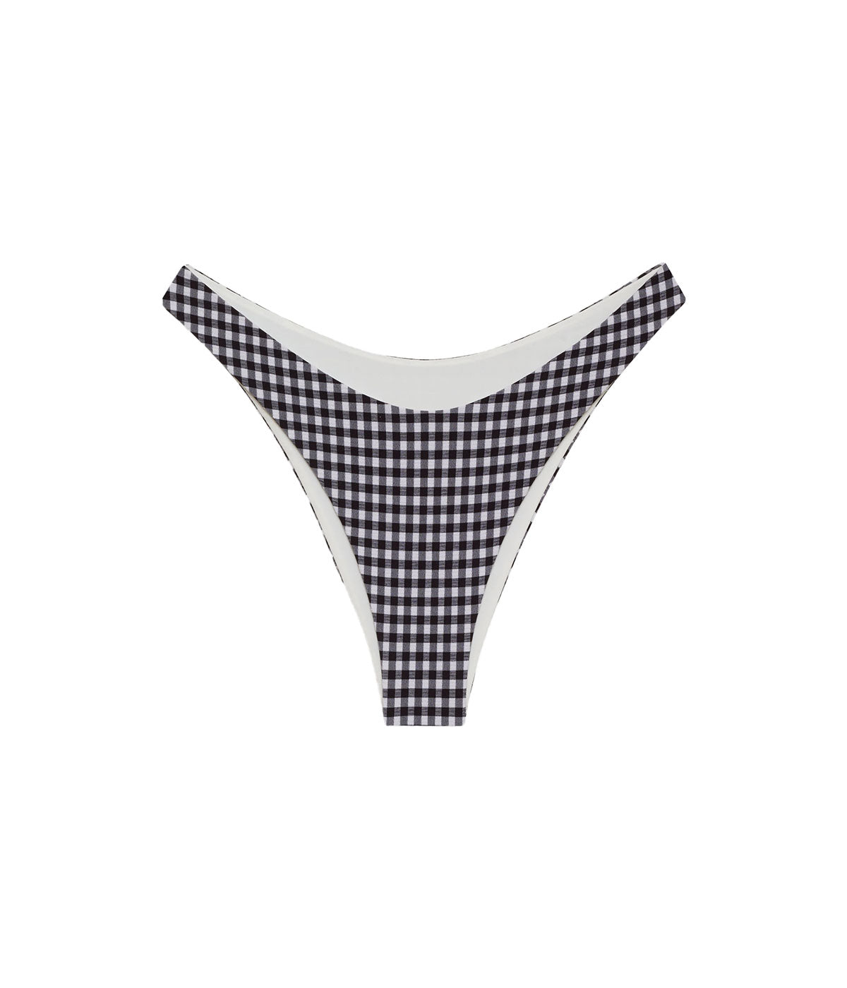 Dove Bikini Bottom in Gingham