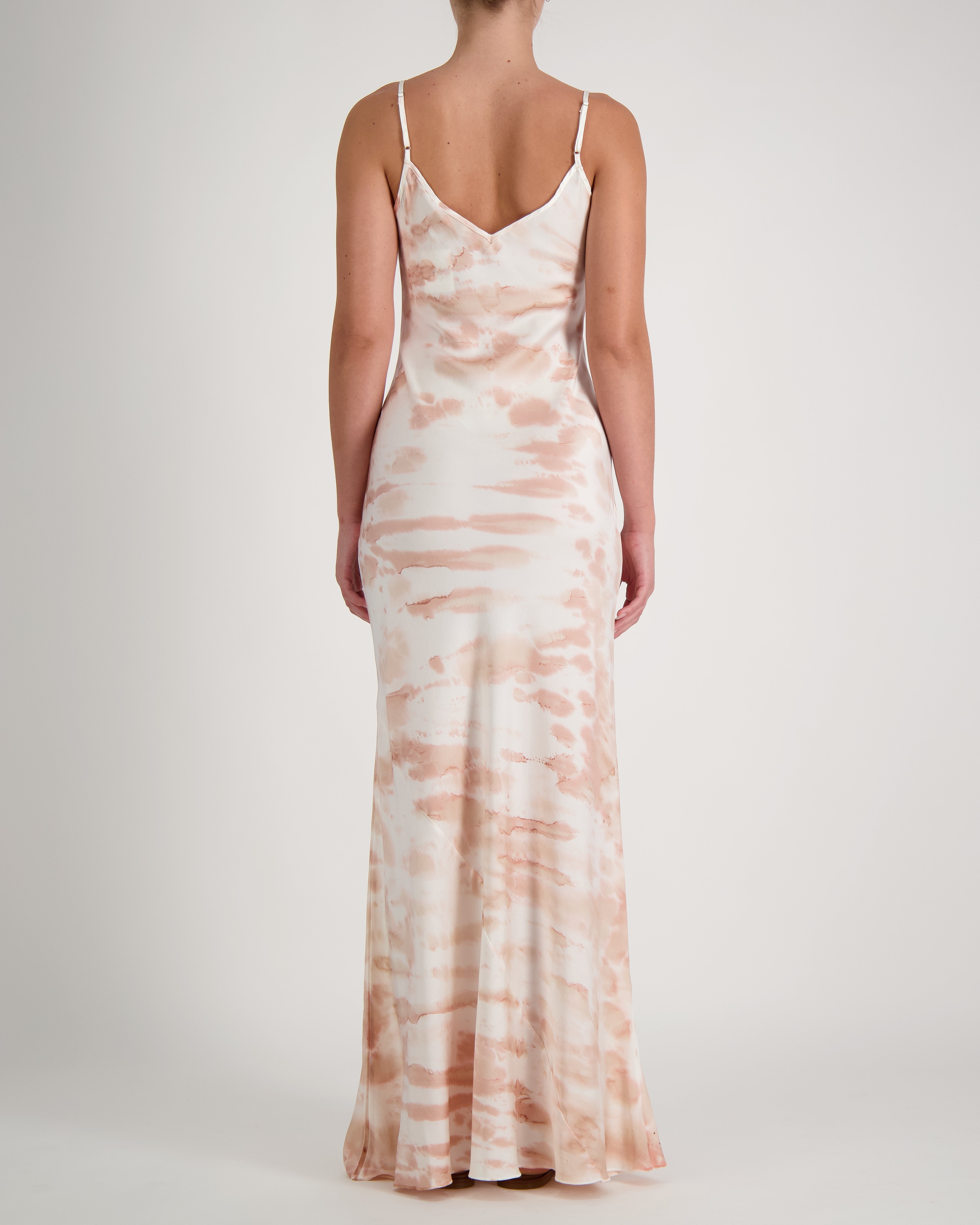 Slip Dress in Pink Sands