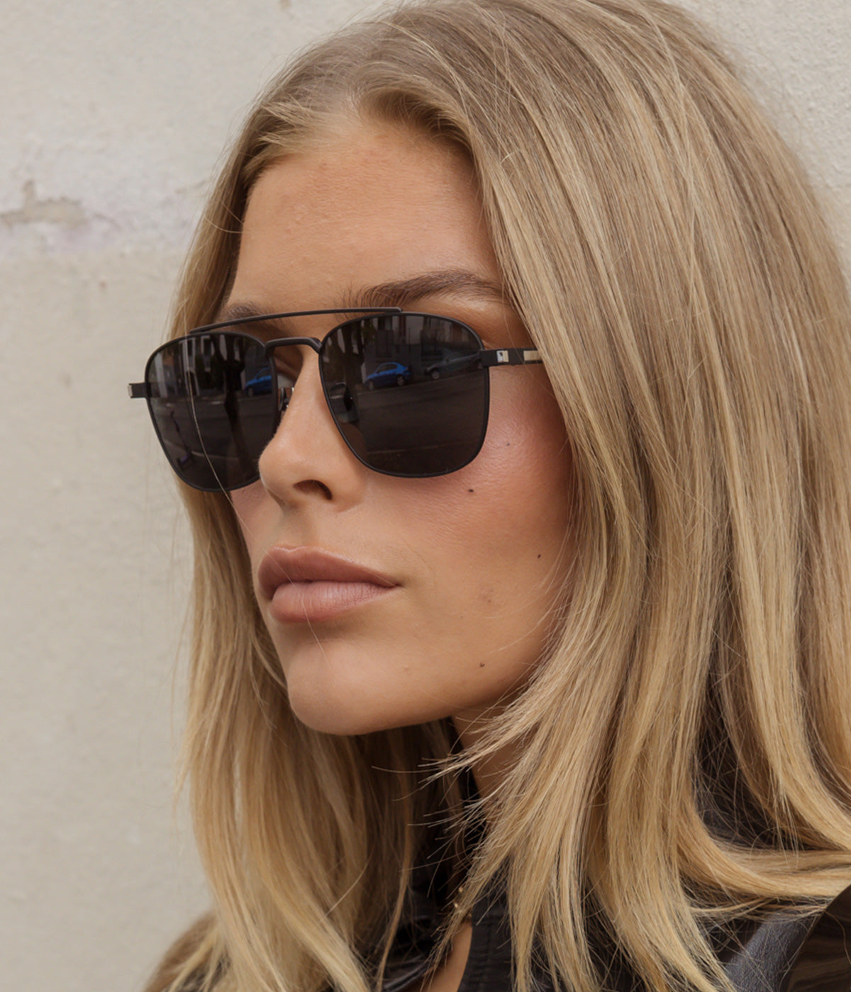 Aviator Sunglasses in Black