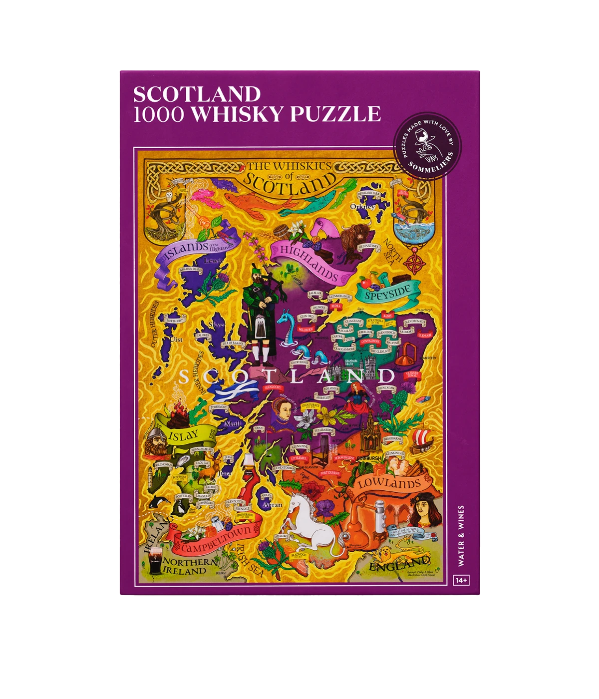 1000 Piece Puzzle of Scotland