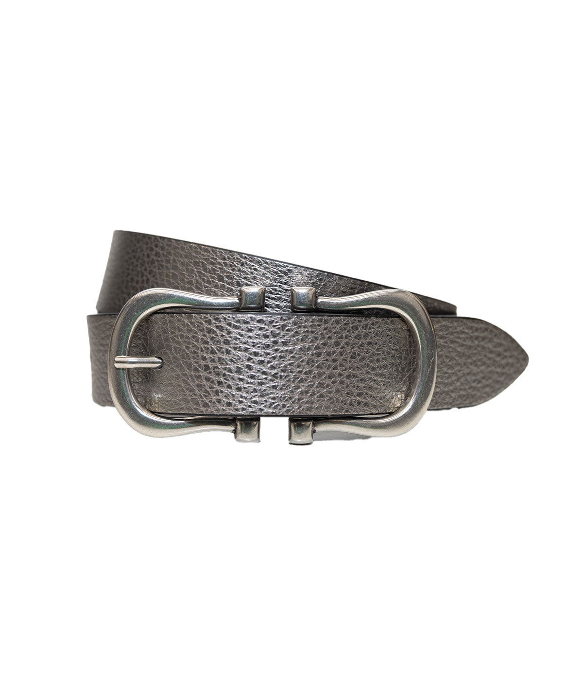 Silver Baby Nicky X Belt in Silver