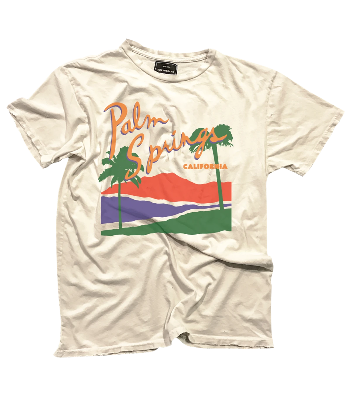 Palm Springs Tee in Antique White