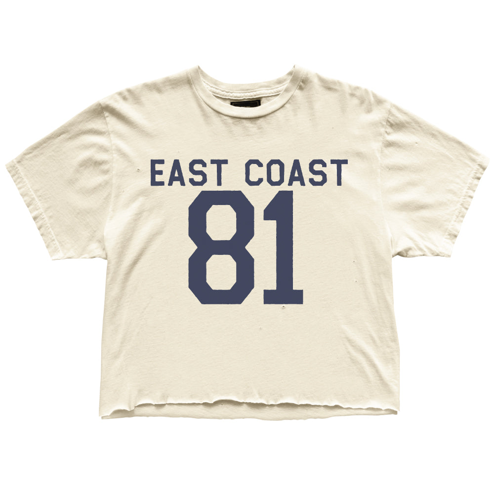 East Coast 81 Tee in Antique White