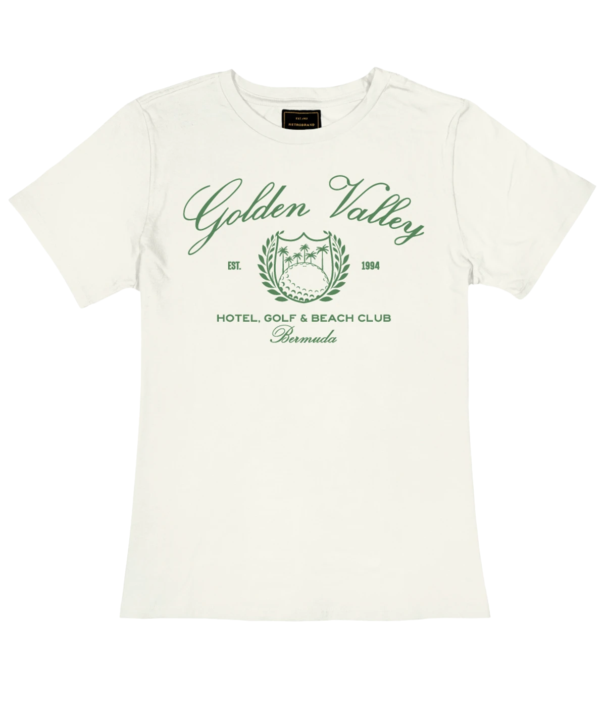 Golden Valley Tee in Antique White