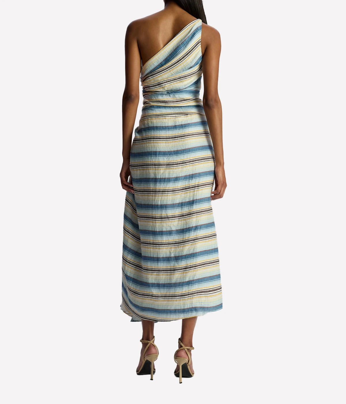 Carolyn Dress in Isla Stripe