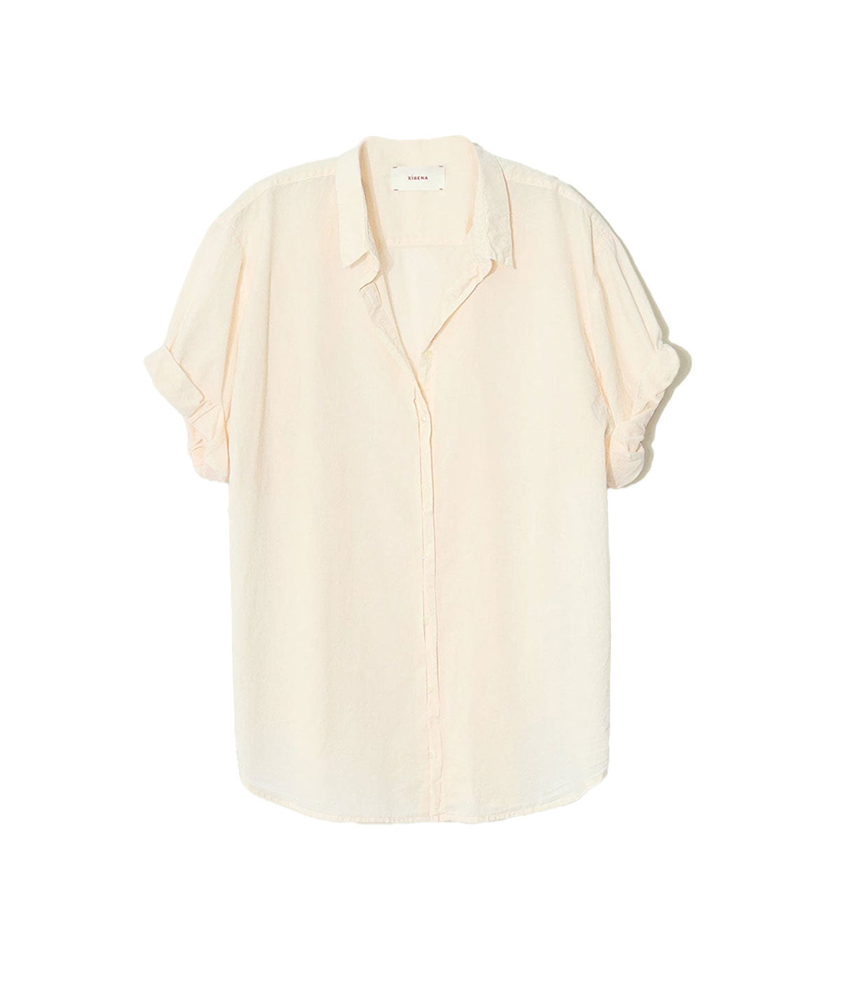 Channing Shirt in Cream Peach