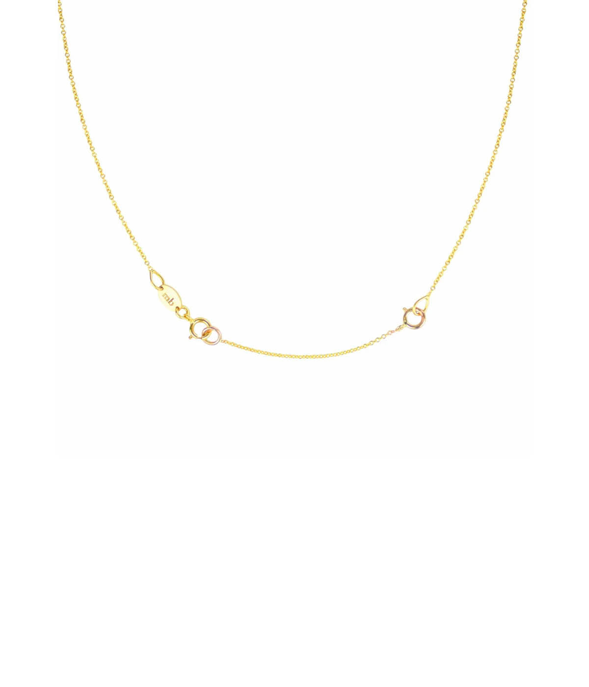 2 Inch Chain Extender in Yellow Gold